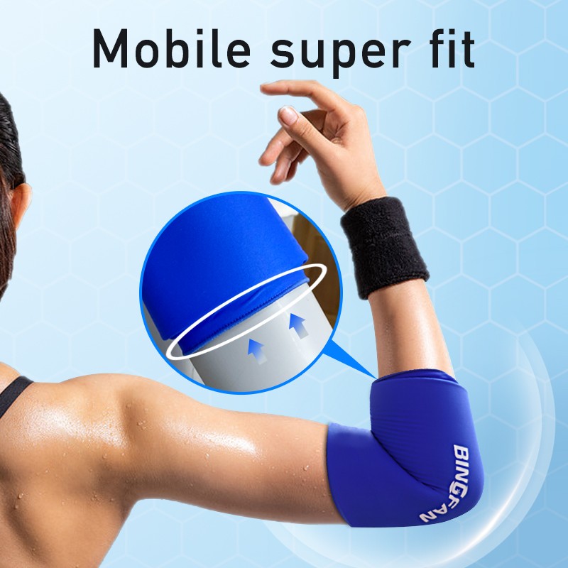 Flexible Ice Sleeve Factory - Bingfan Gel Reusable Flexible Ice Sleeve Arm Leg Compression