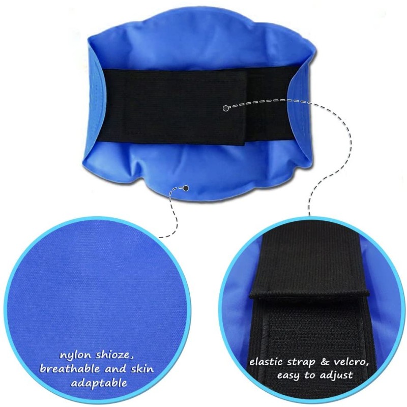 Cooling Pack Manufacturer - Polyester Fabric Rectangle Cooling Pack Reusable Gel Ice Pack