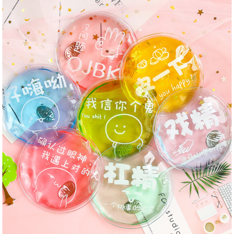 Hand Warmer Factory - Instant Microwave Reusable Round Click Magic Gel Hand Warmer