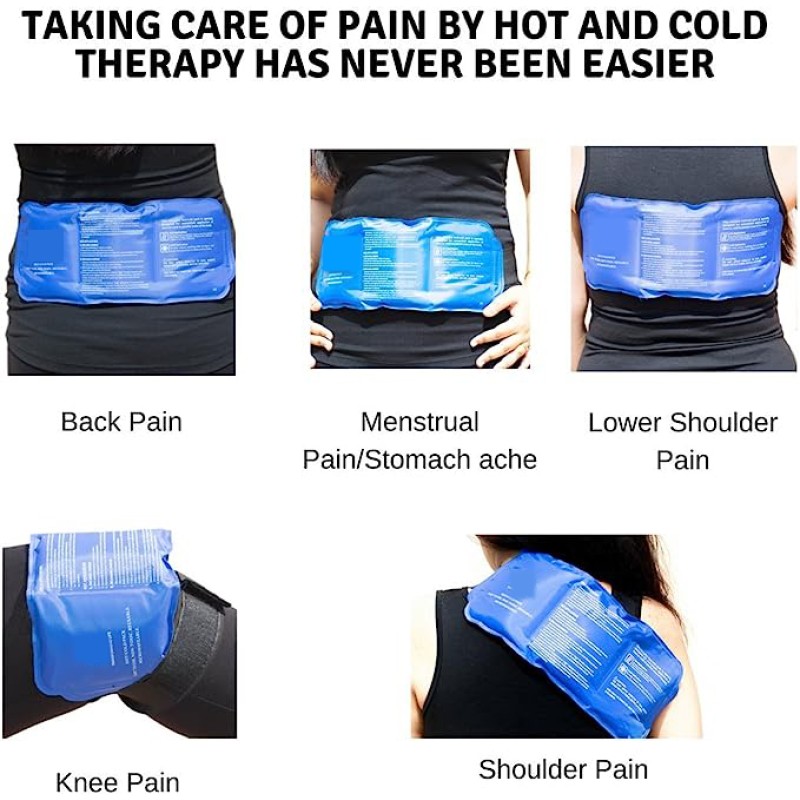 Injury Recovery Supplier - OEM Reusable Hot Cold Therapy Gel Wrap Support Injury Recovery