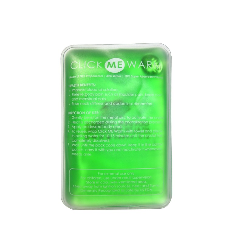 Hand Warmer Manufacturer - Reusable Click Hand Warmer Instant Heat Hot Pack Gel Warmer