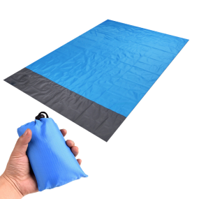 Beach Mat Manufacturer - Waterproof Pocket Beach Blanket Folding Camping Mat Outdoor Picnic