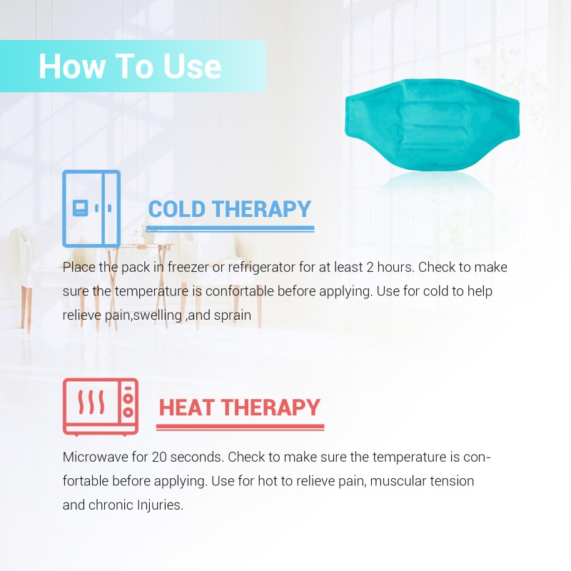 Back Pain Gel Pack Supplier - Hot Cold Ice Lumbar Sciatic