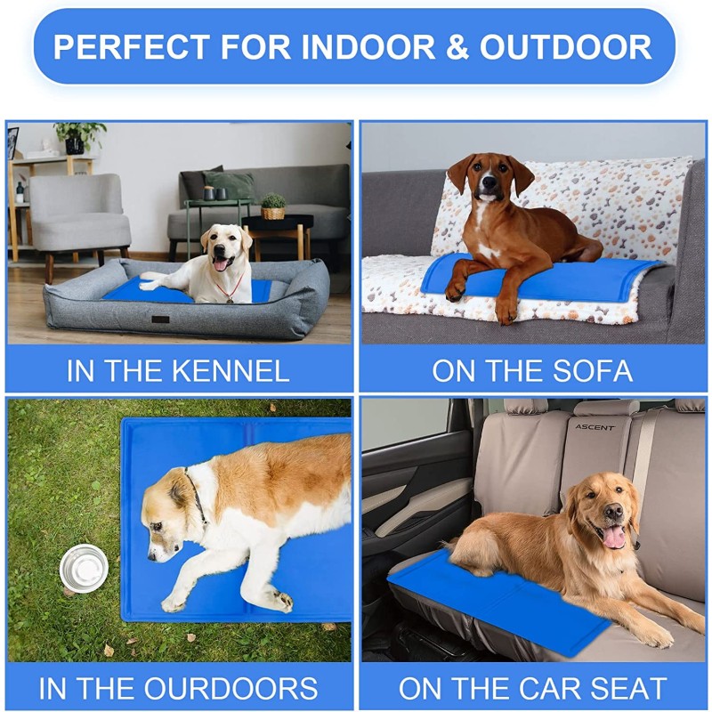 Pet Cooling Mat Supplier - Waterproof Animals Bed Summer Ice