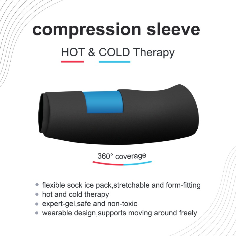 Injury Ice Pack Factory - Compression Sleeve Knee Elbow