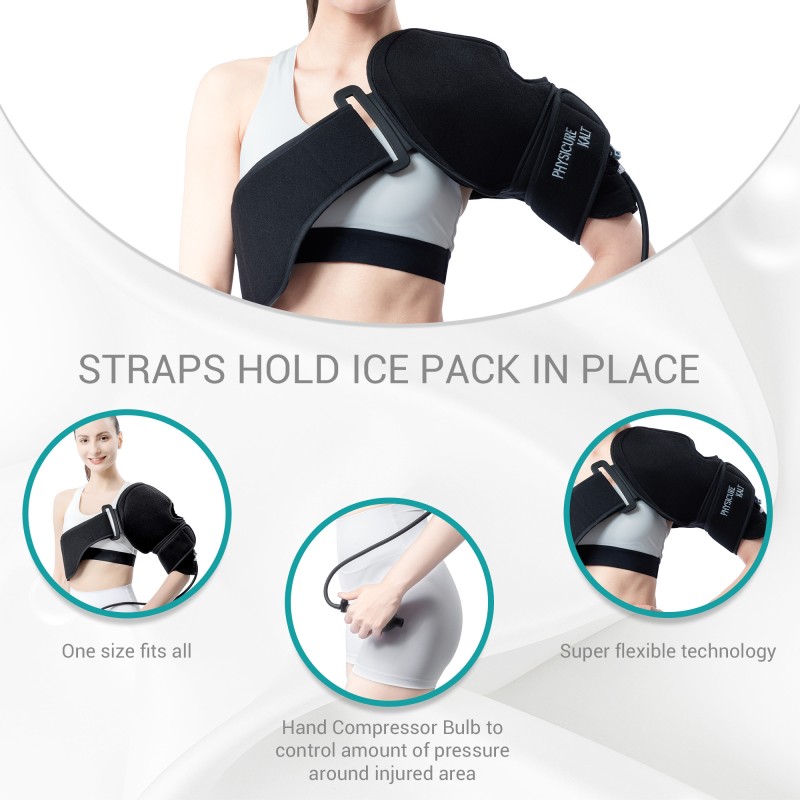 Shoulder Ice Wrap Factory - Compression Brace Cold Heat Injuries
