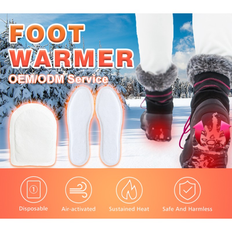 Foot Warmer Patch Manufacturer - OEM/ODM Air Activated Insoles Patch