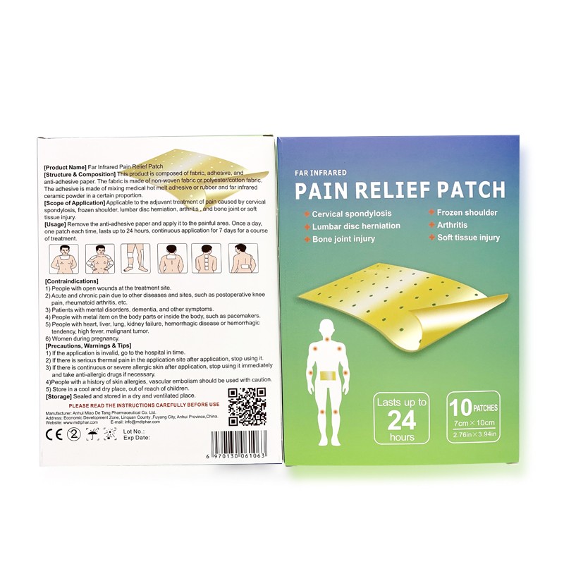 Herbal Back Patch Factory - OEM ODM Lower Pain Relief