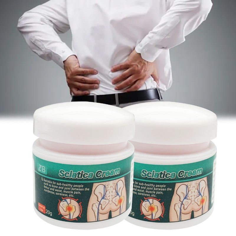 Sciatica Cream Manufacturer - 20g Sciatic Nerve Lower Back Pain Ointment