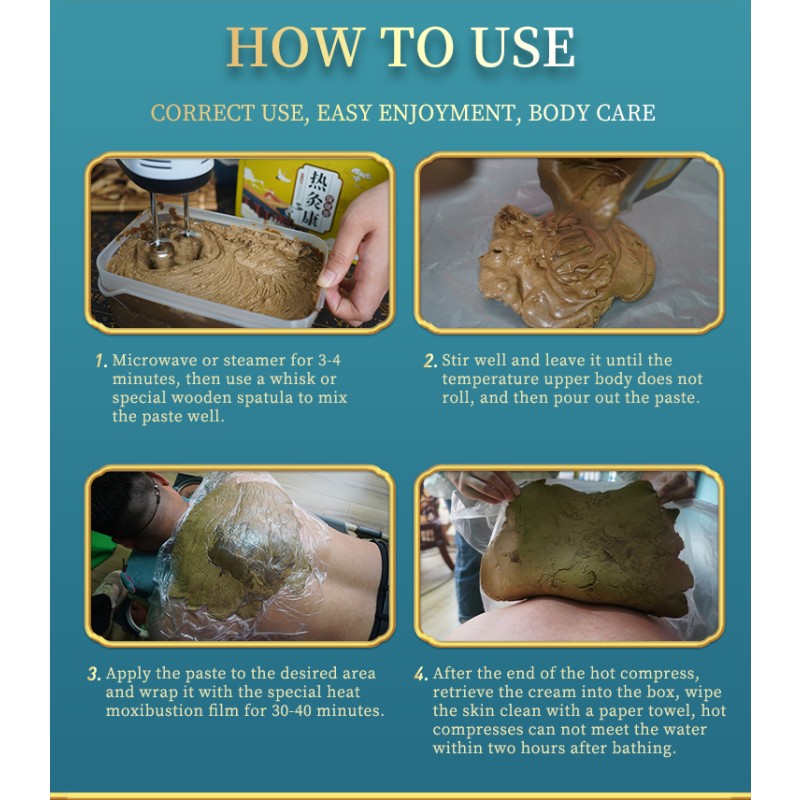 Ginger Film Patch Manufacturer - OEM Body Shaping Heat Mud