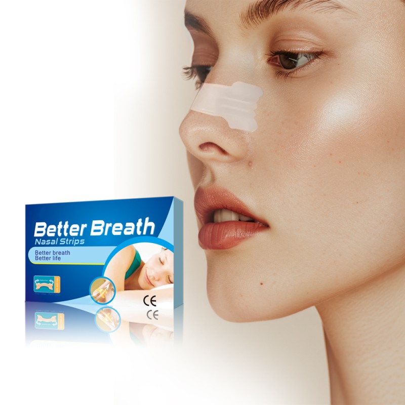 Sleep Aid Nose Strip Factory - Nasal Passages Opening Allergy Relief Support