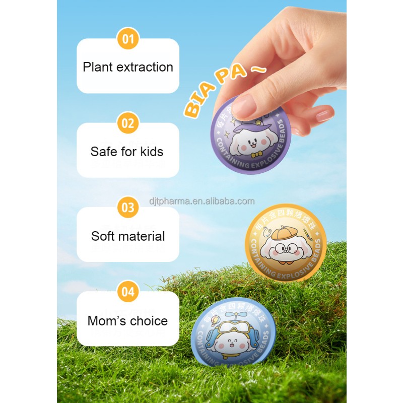 Mosquito Repellent Patches Manufacturer - OEM/ODM Kids Explosive Bead Technology