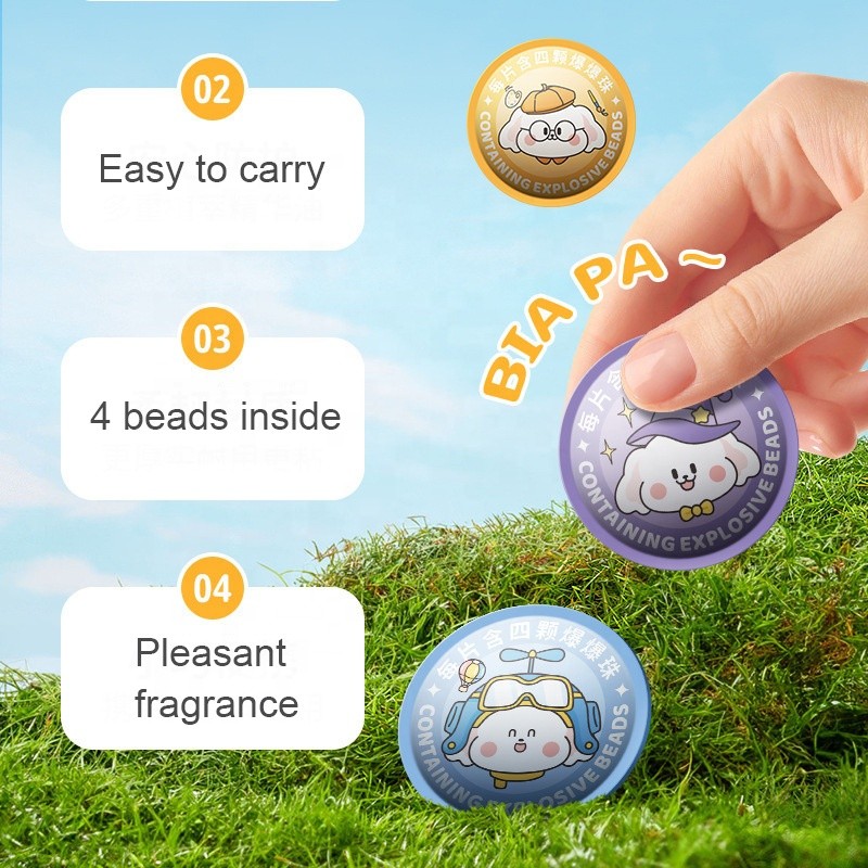 Mosquito Repellent Patches Factory - Natural Essential Oil Healthcare Supply