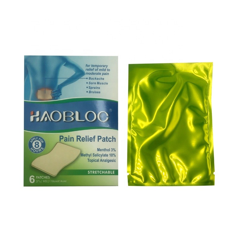 Pain Relief Patch Factory - Chinese Herbal Elastic Menthol Muscle Knee