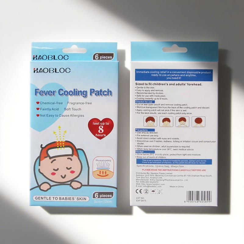 Medical Cooling Patch Manufacturer - Instant Relief Breathable Gel Technology