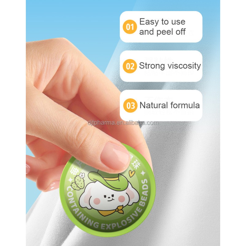 Mosquito Repellent Patches Manufacturer - OEM/ODM Kids Explosive Bead Technology