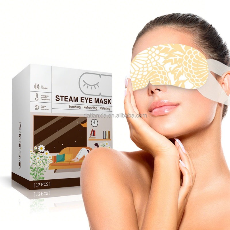 Self-Heating Eye Mask Manufacturer - Zalie 12pcs Gentle Steam Warm