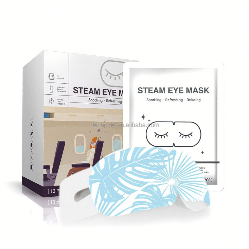 Sleep Eye Mask Supplier - Disposable Puffiness Fatigue Relief Mask