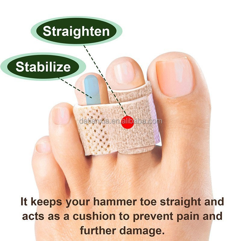 Hammer Toe Corrector Supplier - Reusable Fabric Brace Cushioned Splint