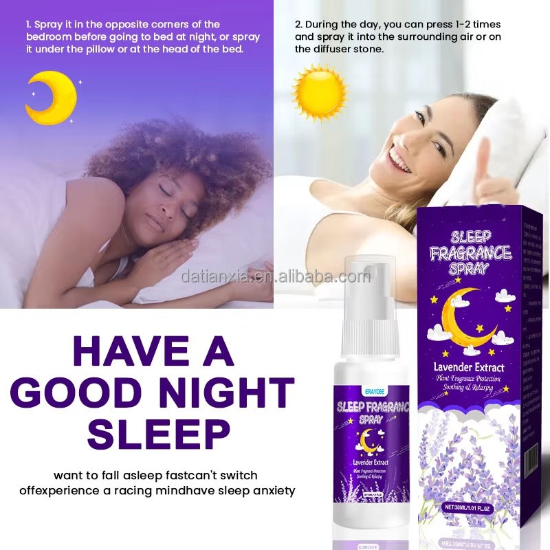Sleep Spray Manufacturer - Scented Bed Spray Deep Sleep Improvement