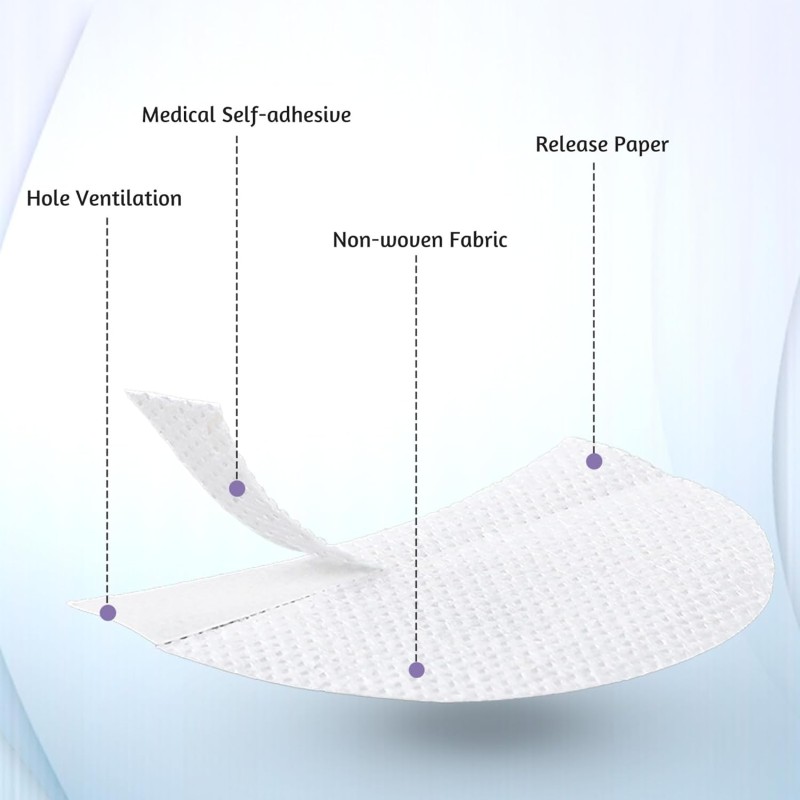 Under Eye Gel Pads Manufacturer - New Arrived Non-Woven White Makeup