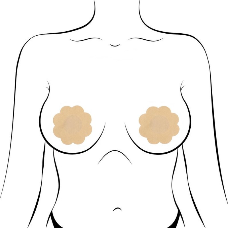 Flower Breast Stickers Manufacturer - Summer Women Disposable Soft Shape