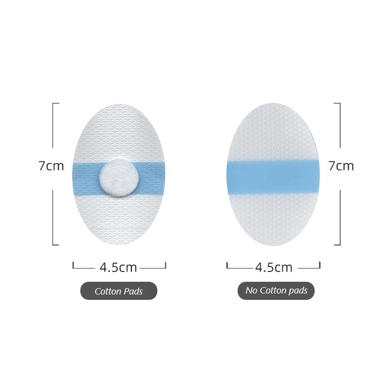 Waterproof Ear Stickers Factory - Custom 4.57cm Transparent Silicone Gel