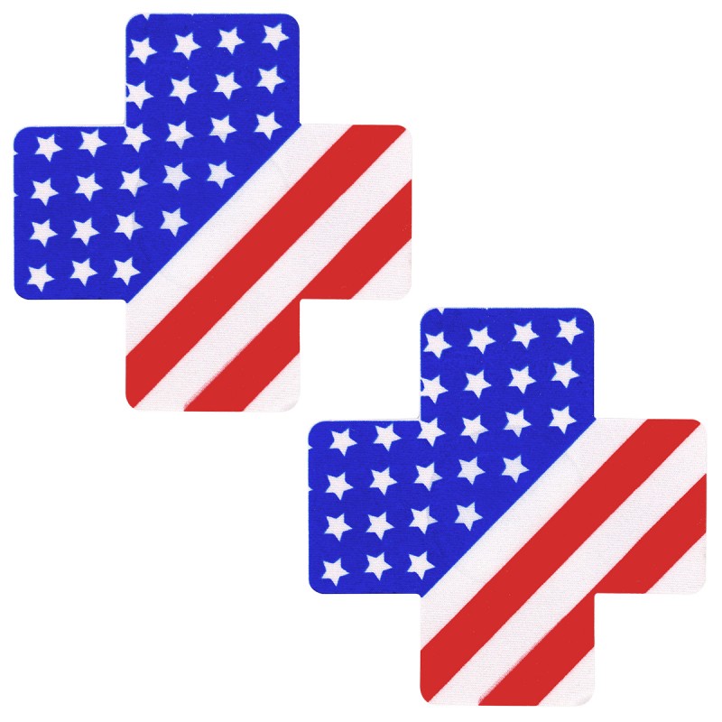 Nipple Covers Supplier - Cheap Price Pattern Printed Country Flag Shape