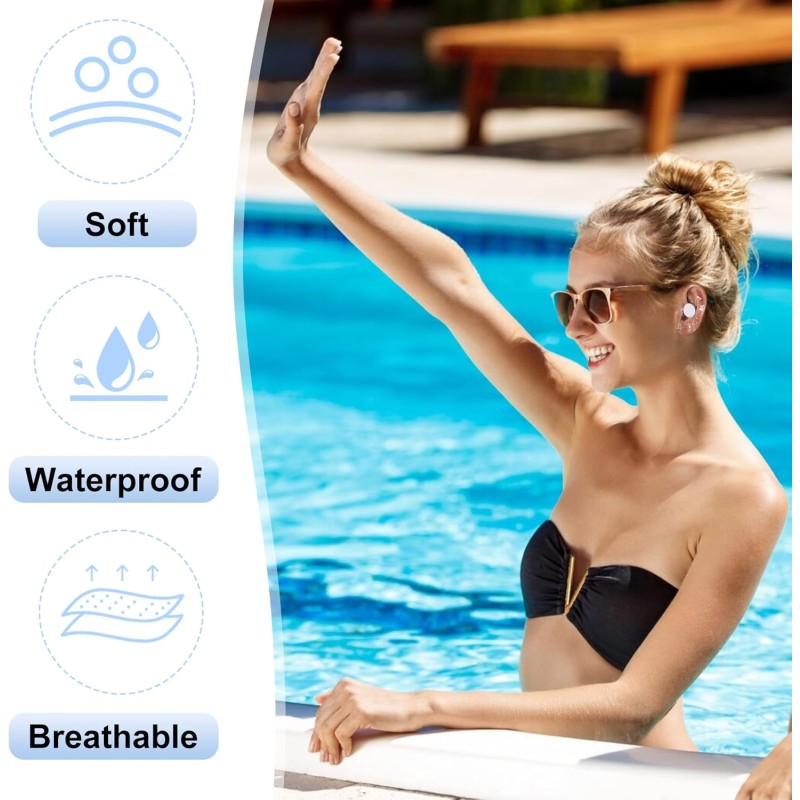 Swimming Ear Cover Supplier - Disposable Waterproof Protector Shower Cap