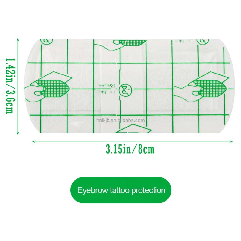 Tattoo Eyebrow Sticker Supplier - Best Quality Waterproof Temporary Clear