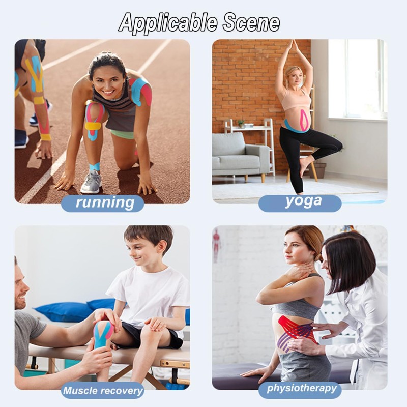 Elastic Sports Tape Factory - Hot Sale Breathable Waterproof Muscle Care