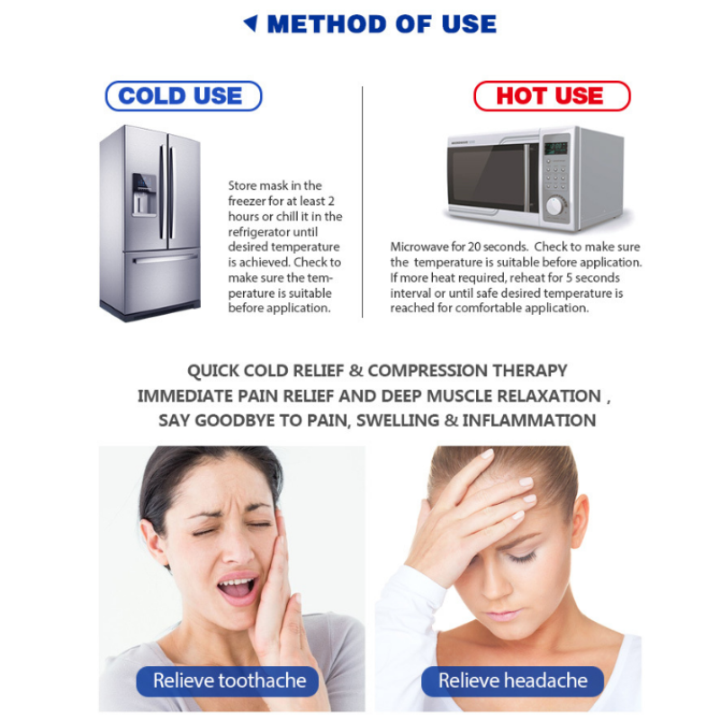 Cold Therapy Pack Supplier - OEM Reusable Gel Ice Wrap