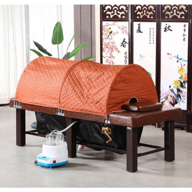 Moxibustion Bed Supplier - OEM Wooden Therapy Sauna Center