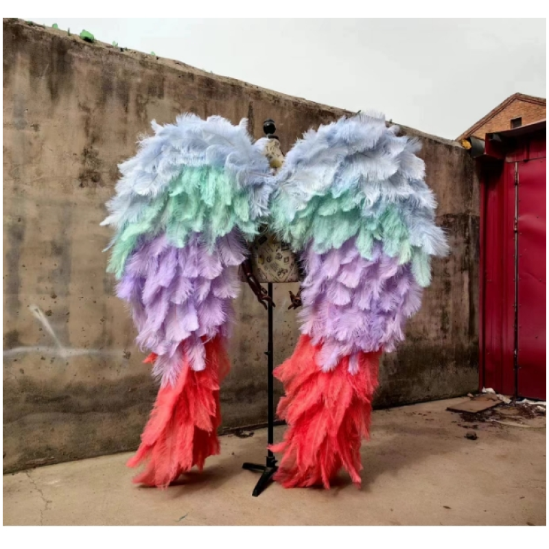 Angel Wings Manufacturer - OEM Small Children Ostrich Feather