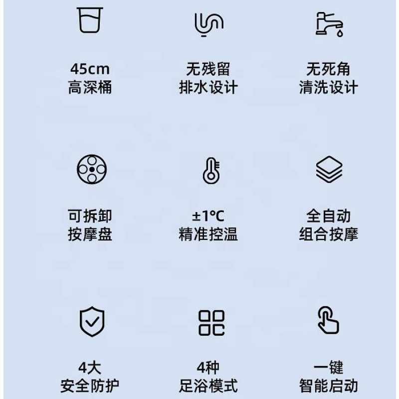 Foot Bath Machine Supplier - OEM Constant Temperature Automatic