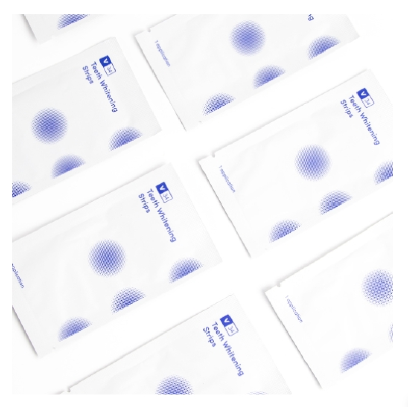 Teeth Whitening Kit Supplier - OEM Upper Lower Cover Sticker