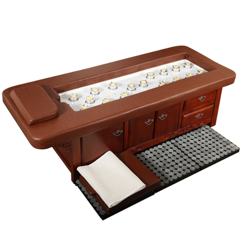 Moxibustion Bed Supplier - OEM Smart Wooden Bianstone Sauna