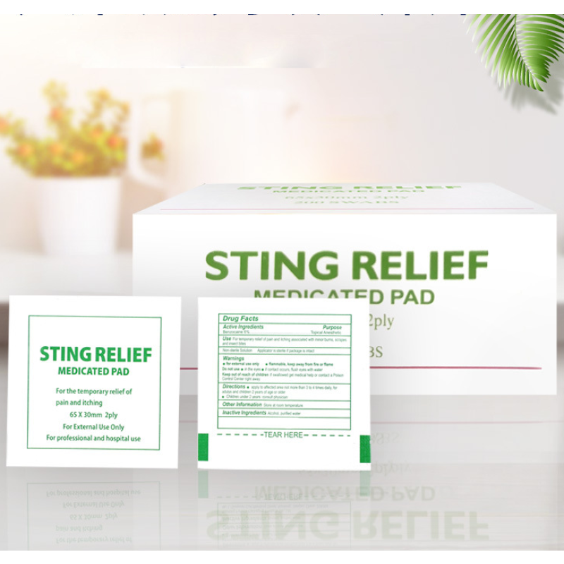 Medicated Pad Manufacturer - OEM Bite Sting Anti Itch Relief