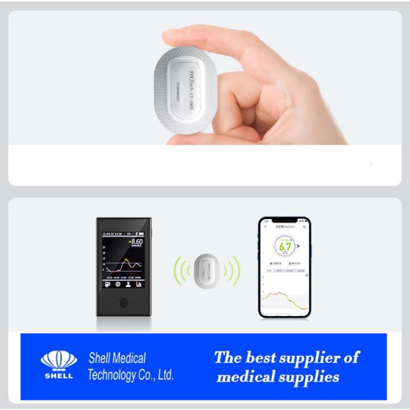 Blood Glucose Monitor Factory - OEM CGM Sensor APP Testing