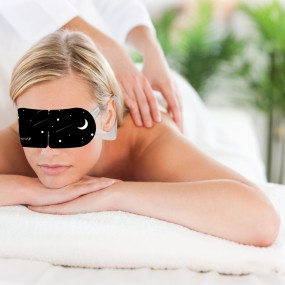 Eye Mask Manufacturer - Custom Scented Disposable Hot Chamomile Travel Spa