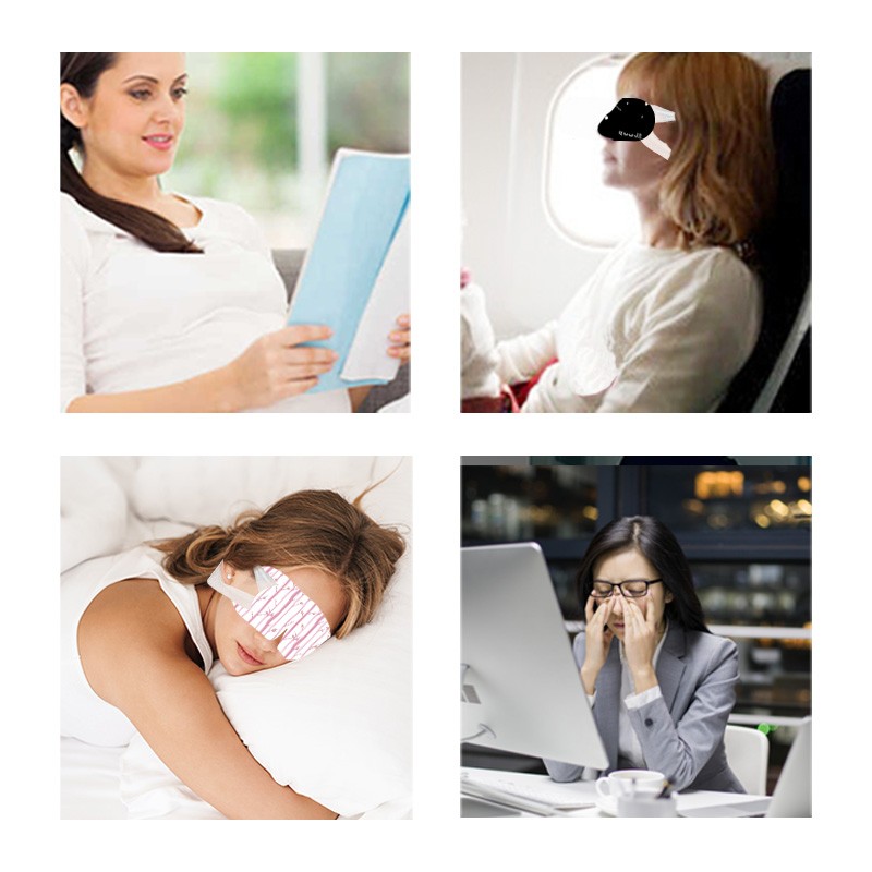 Eye Mask Manufacturer - Custom Scented Disposable Hot Chamomile Travel Spa