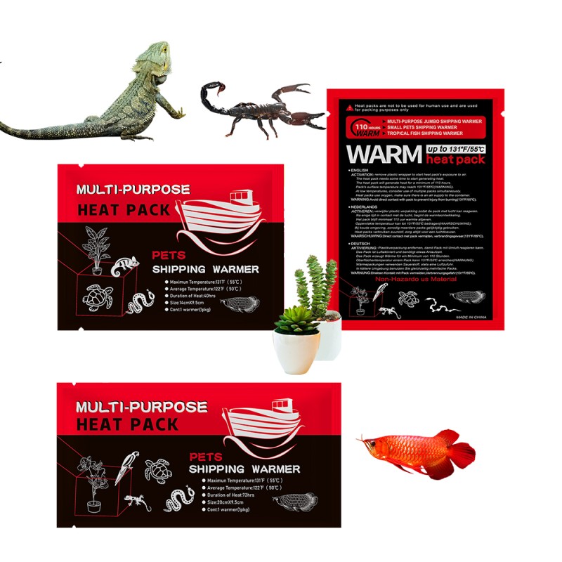 Shipping Heat Pack Manufacturer - Custom Package 40+/72+/110+ Multi-Purpose Pets