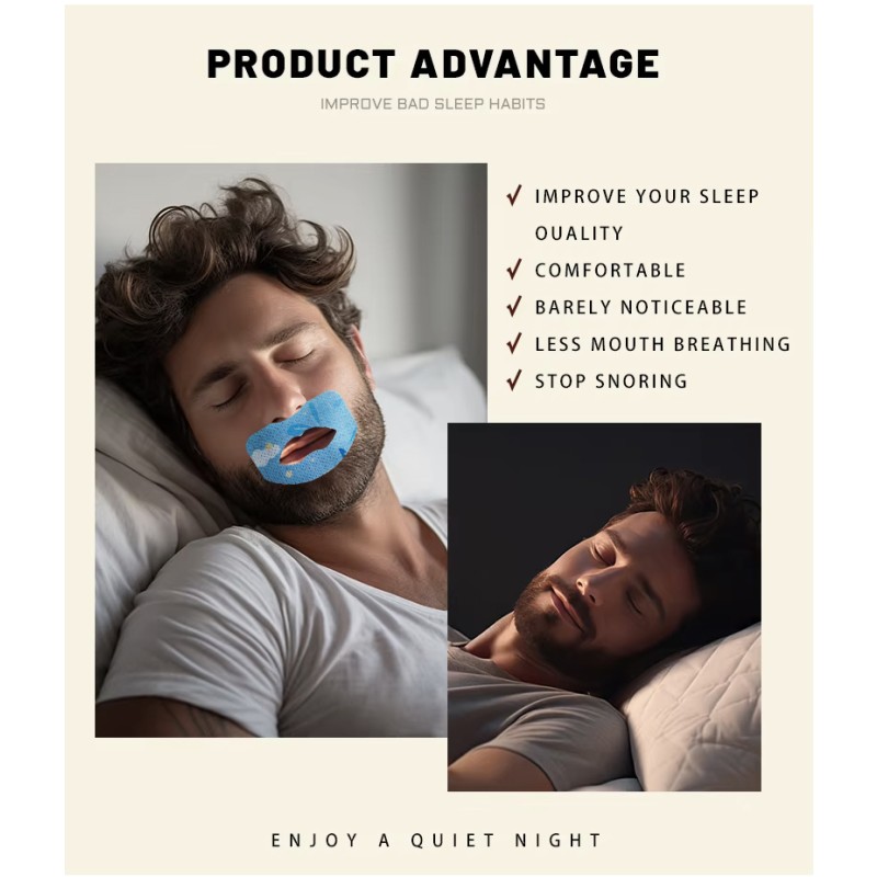 Nasal Patches Factory - OEM Hypoallergenic Snoring Relief