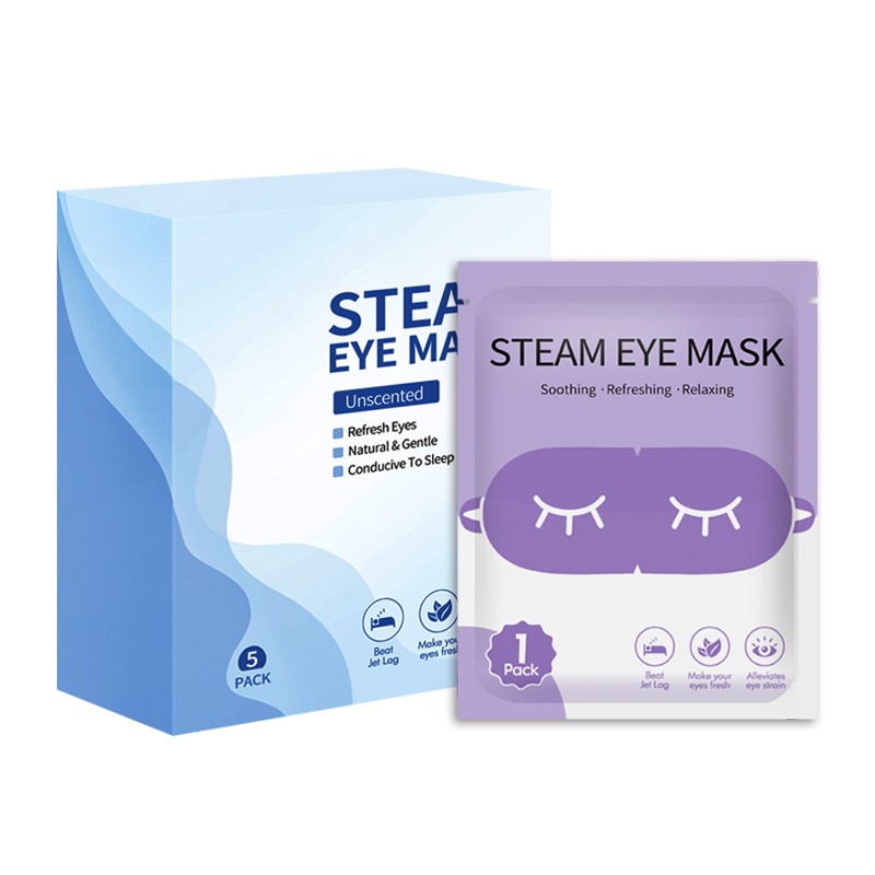 Warm Eye Mask Supplier - OEM Custom Logo Iron Powder Compress