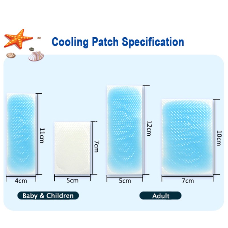Cooling Patch Supplier - OEM Summer Colorful Cool Gel