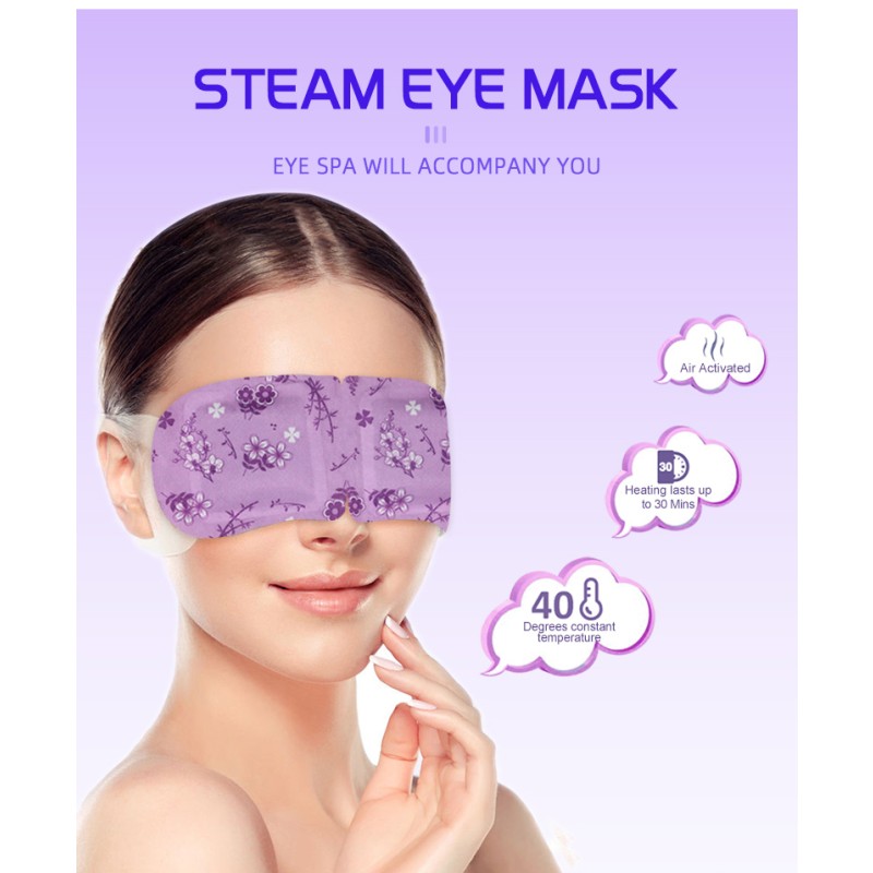 Eye Mask Factory - OEM Cotton Self-Heated Lavender Steam