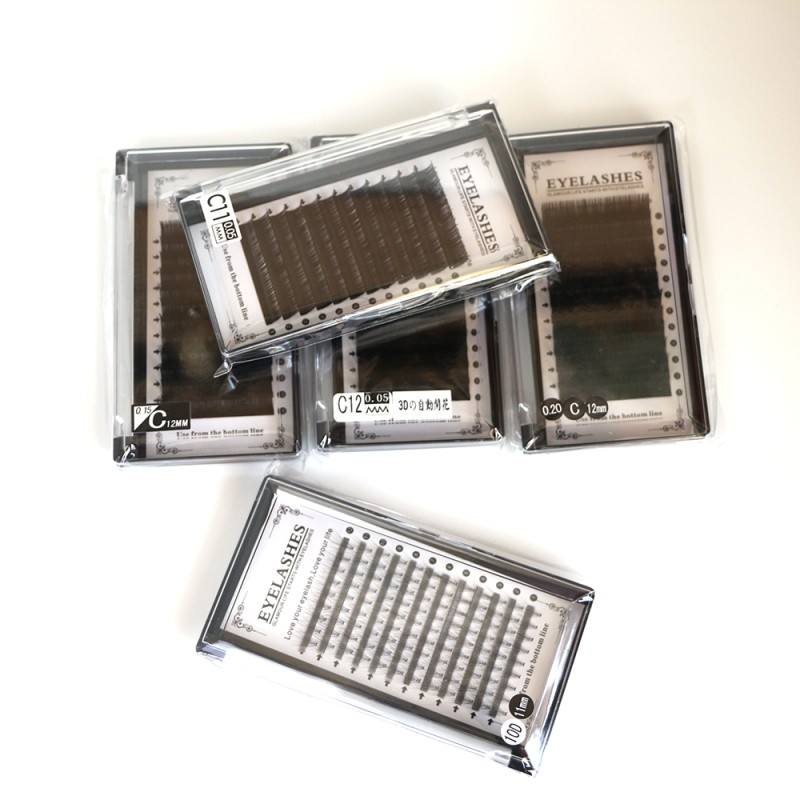 Eyelash Extensions Supplier - OEM Velvet Individual Mink Lashes