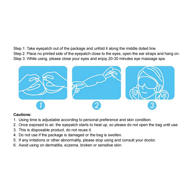 Steam Eye Mask Manufacturer - OEM Custom Print Hot Compress