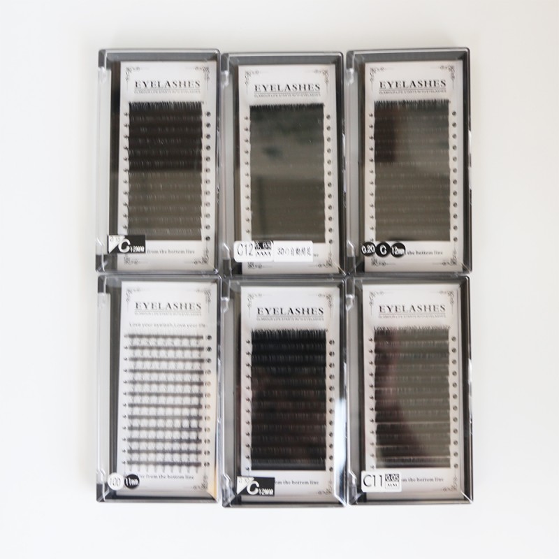 Eyelash Extensions Supplier - OEM Velvet Individual Mink Lashes