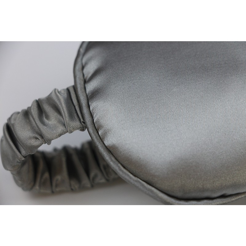 Sleep Eye Mask Factory - OEM Soft Silk Embroidery Elastic